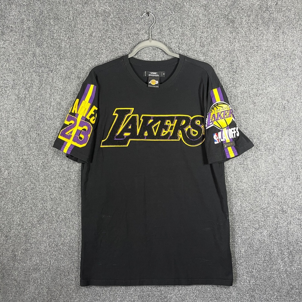 Pro Standard NBA LA Lakers -Lebron James Pro Team T-Shirt Black Men Medium #2545